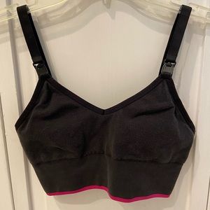 Nursing sports bra